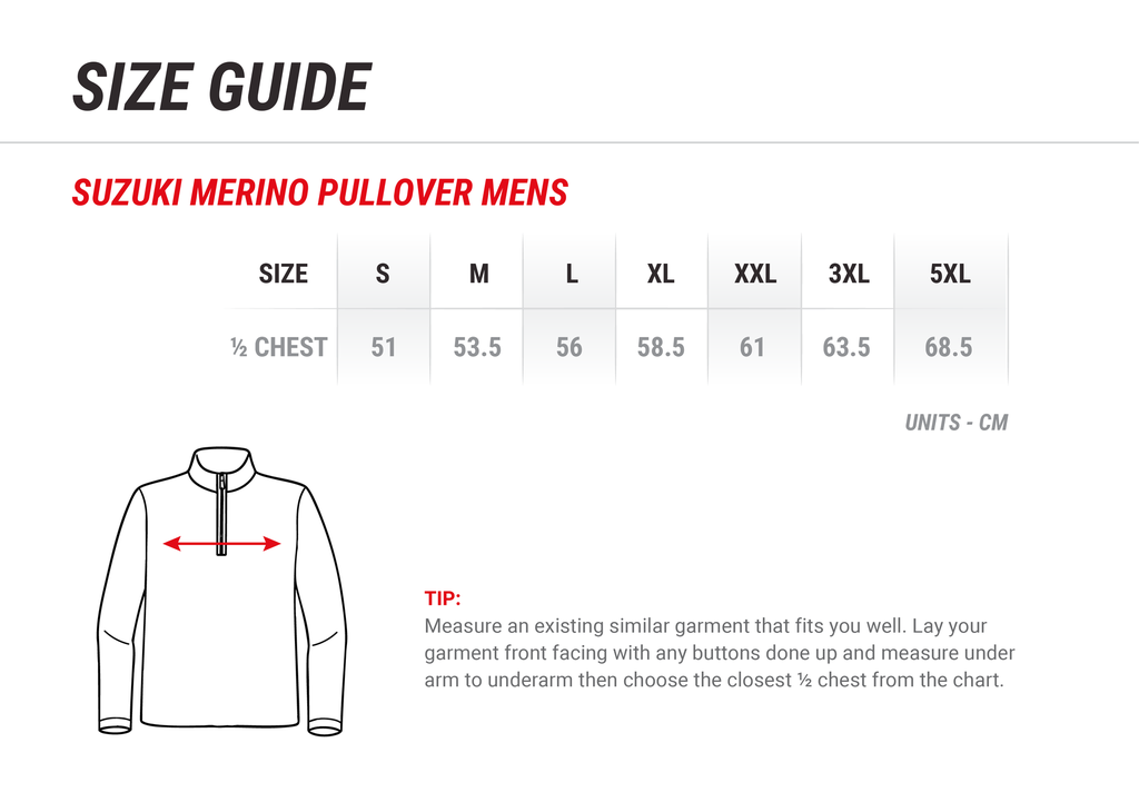 Suzuki Merino Pullover - Mens 