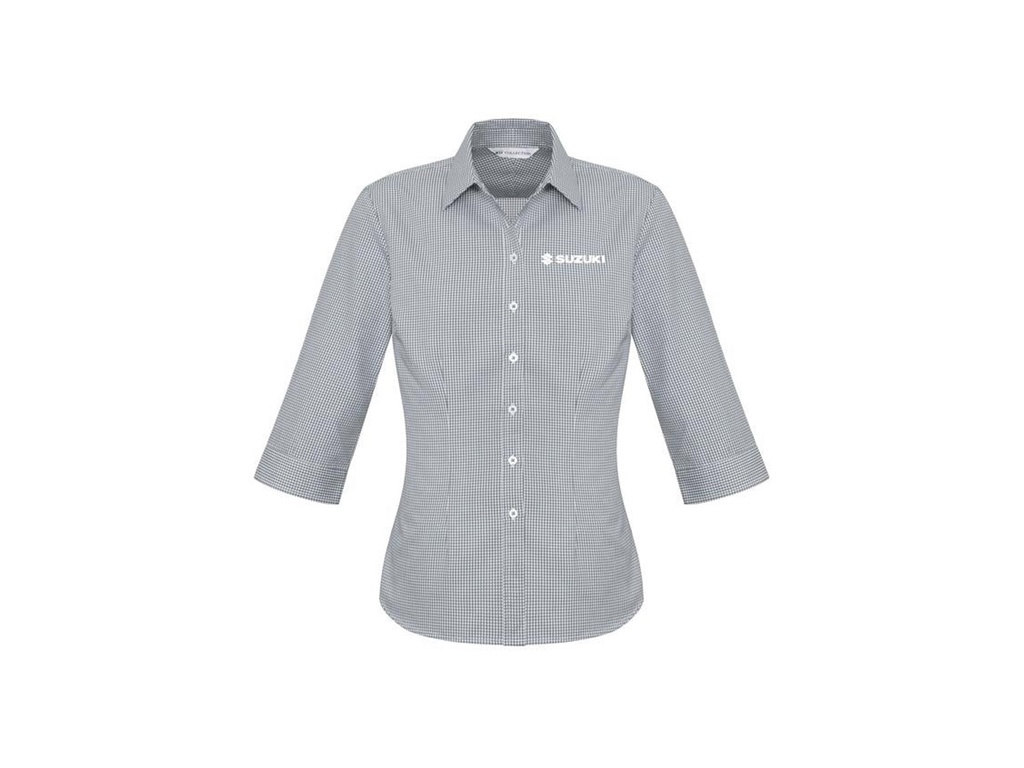 Ladies Ellison 3/4 Sleeve Shirt (Marine) 