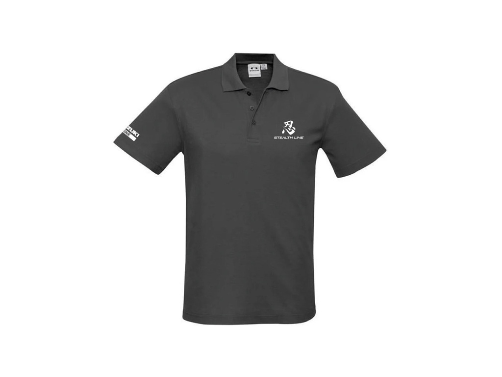 Mens Crew Short Sleeve Polo